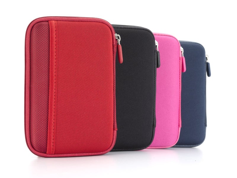 Drive Logic DL-64-RED Portable EVA Hard Drive Carrying Case Pouch, Red - Image 4